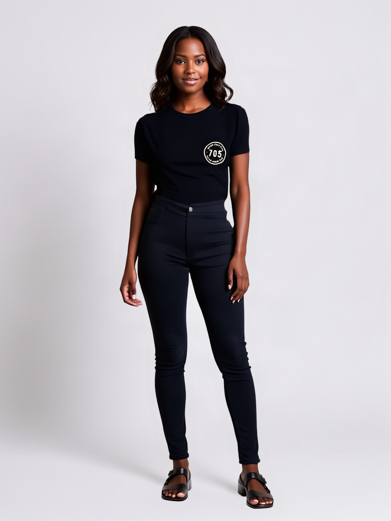 Studio apparel model photoshoot generated with Kazevis